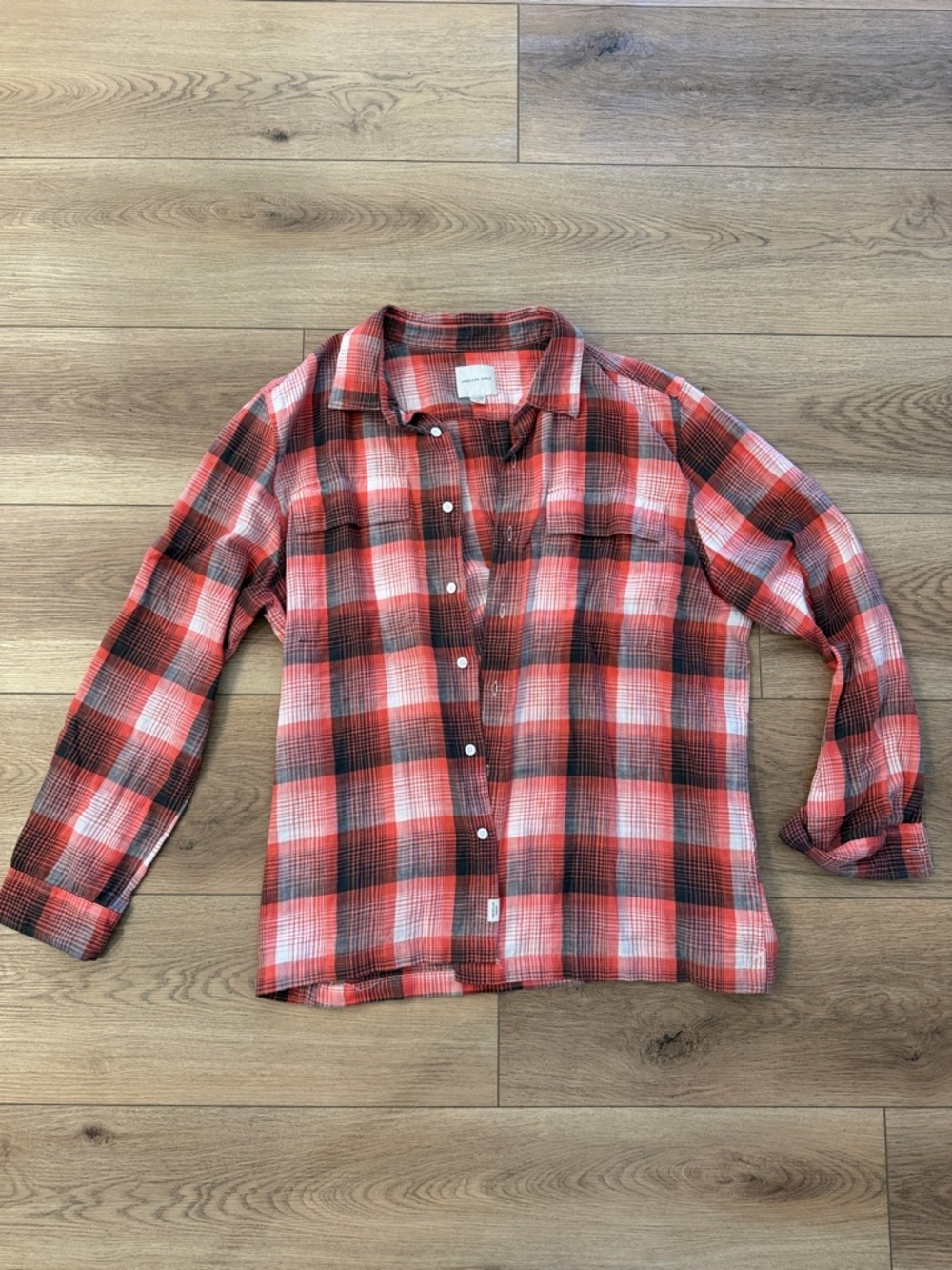 Men’s American Eagle Flannel Shirt Size XXL